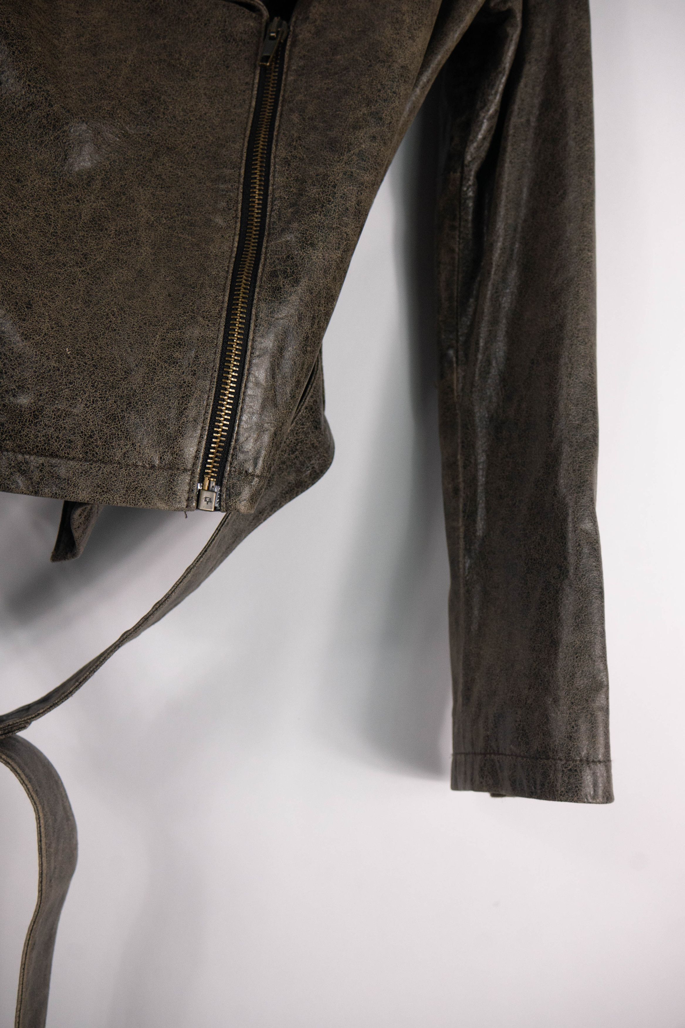 Marlboro × Vintage Marlboro leather jacket genuine horsehide biker style Size S / US 4 / IT 40 - 6 Thumbnail