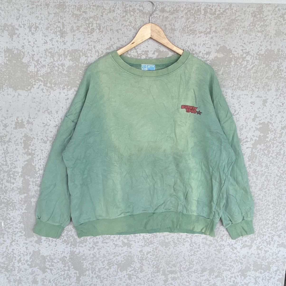 Other Vintage Eight Bunny Big Printed Crewneck Sweatshirt Gree Size XL / US 12-14 / IT 48-50 - 1 Thumbnail