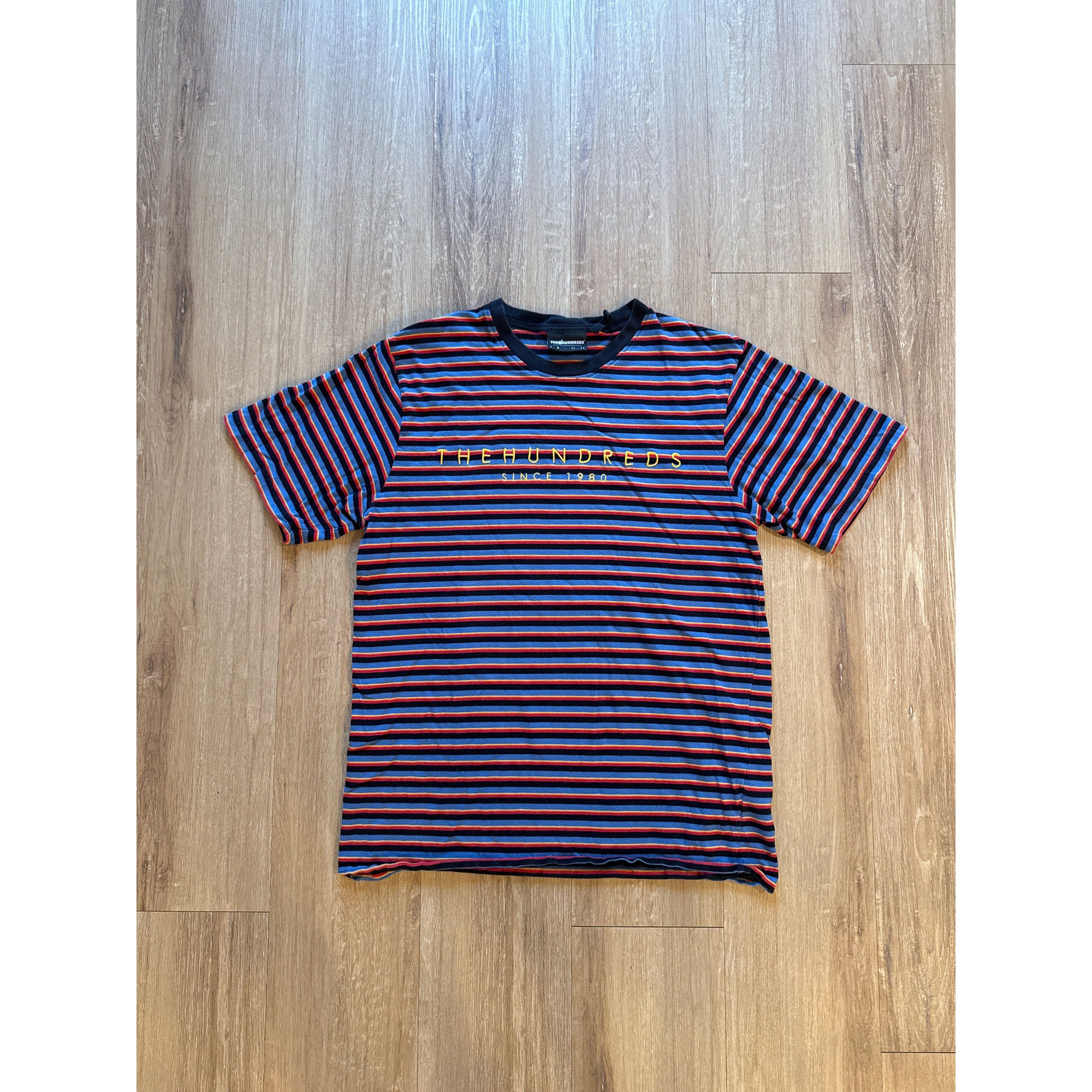 The Hundreds The Hundreds Striped Tee Size US L / EU 52-54 / 3 - 1 Thumbnail