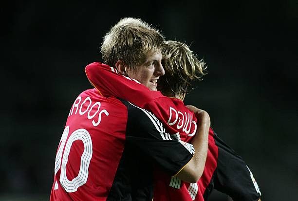 Adidas Germany away 2006 toni kroos jersey football Size US XL / EU 56 / 4 - 12 Thumbnail