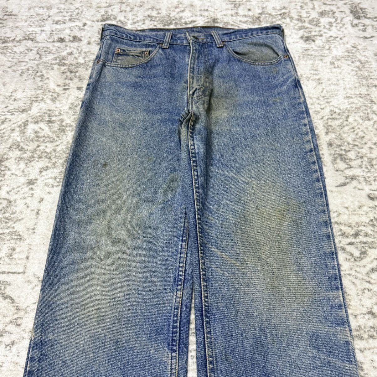 Levi's Vintage Levis 515 Dirty Mud Wash Jeans Size US 32 / EU 48 - 2 Thumbnail