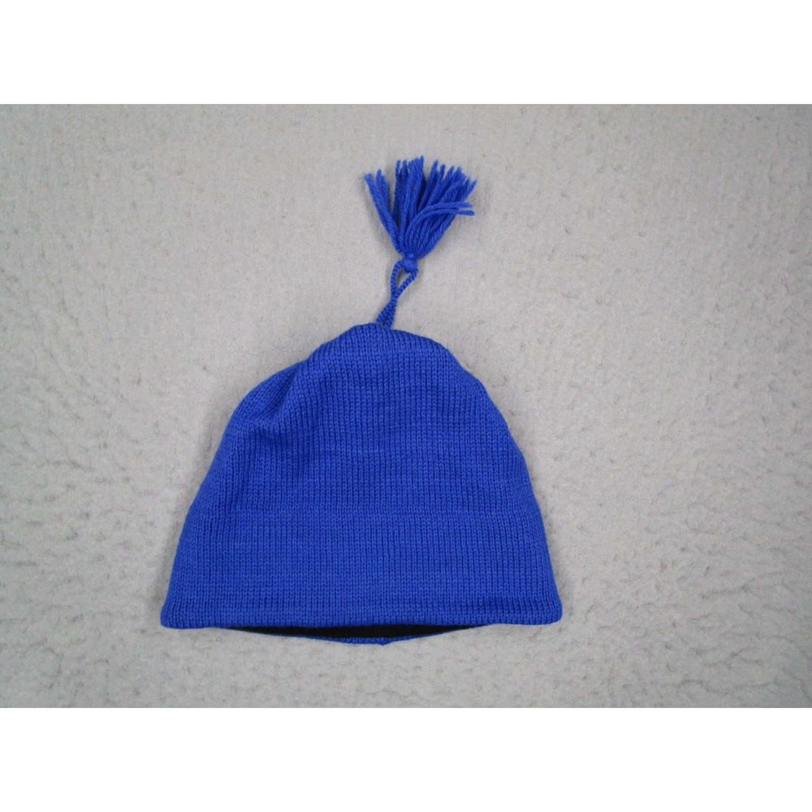 Vintage VINTAGE Merkley Headgear Hat Mens One Size Blue Wool Knit Ski Made in Canada Size ONE SIZE - 3 Thumbnail