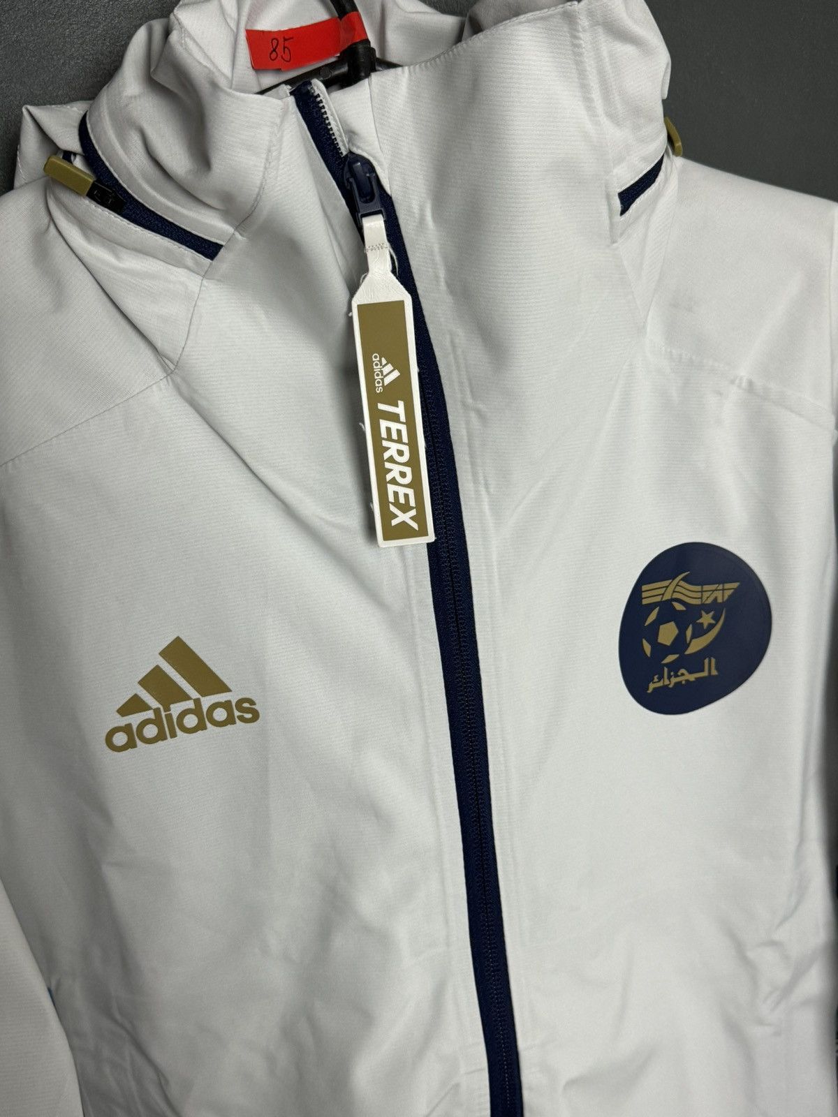 Adidas Algeria National Team Training Football Jacket Size US XS / EU 42 / 0 - 3 Thumbnail