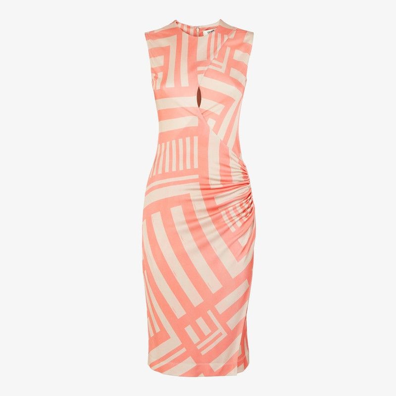 Fendi o1s1wg110326 Dress in Pink Size XL / US 12-14 / IT 48-50 - 1 Thumbnail