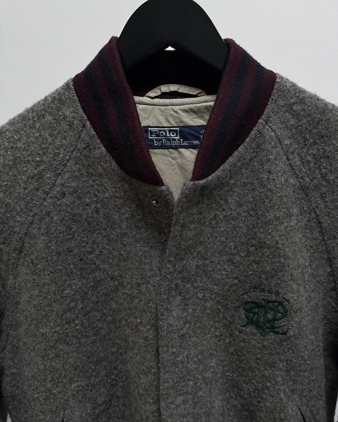 Polo Ralph Lauren POLO RALPH LAUREN WOOL VARSITY JACKET Size US M / EU 48-50 / 2 - 6 Thumbnail