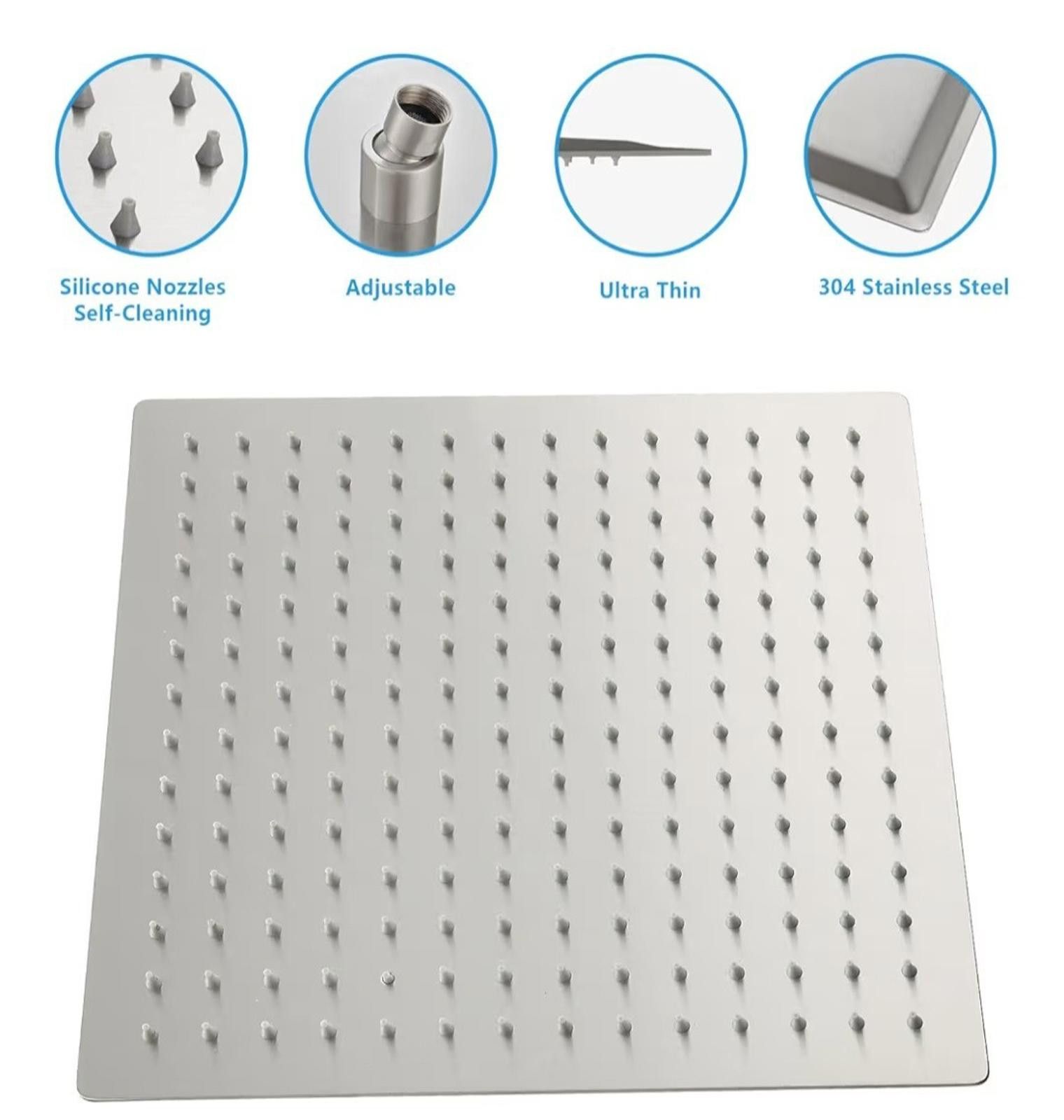 Other Lordear Rain shower 12 inch Waterfall Full Openbox Size ONE SIZE - 2 Thumbnail