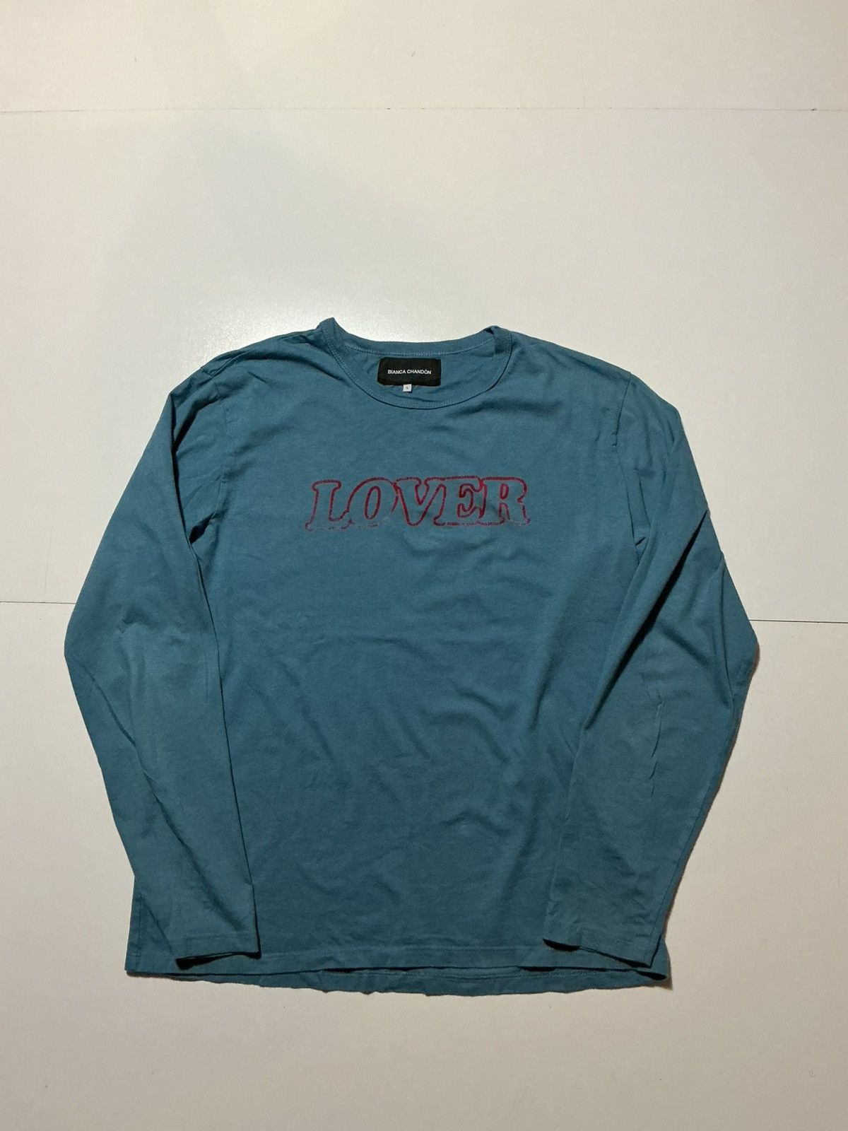 BIANCA CHANDON Bianca Chandon Lover Long Sleeve In Riverside Blue T-Shirt Size US L / EU 52-54 / 3 - 1 Thumbnail