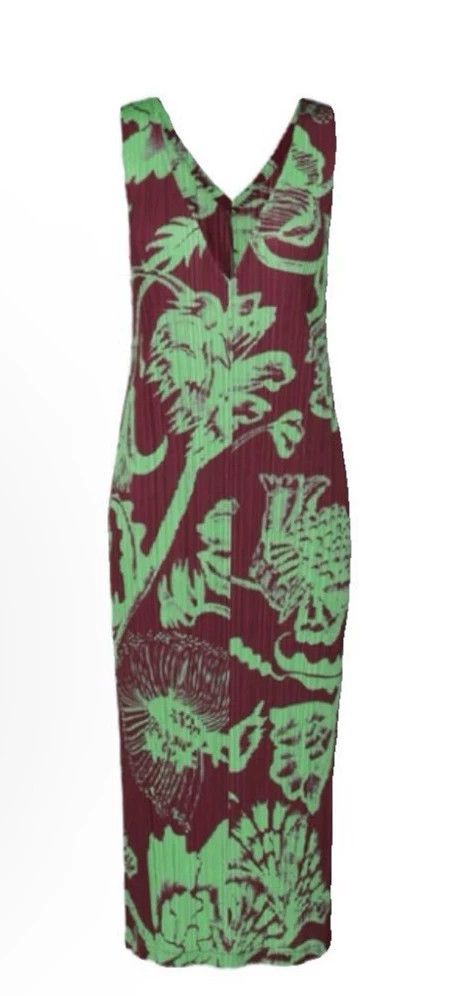 Issey Miyake Issey Miyake size:2 Green courtyard dress Size XS / US 0-2 / IT 36-38 - 1 Thumbnail