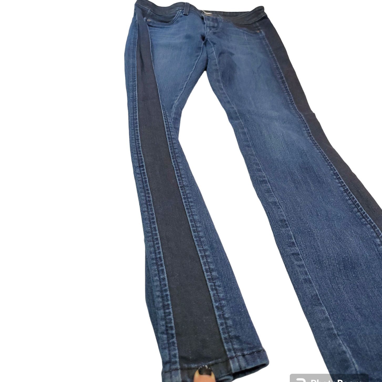 Other Rich & Skinny | Clean Victory, Two Tone Jeans | Size 25 Size 25" / US 0 / IT 36 - 1 Thumbnail