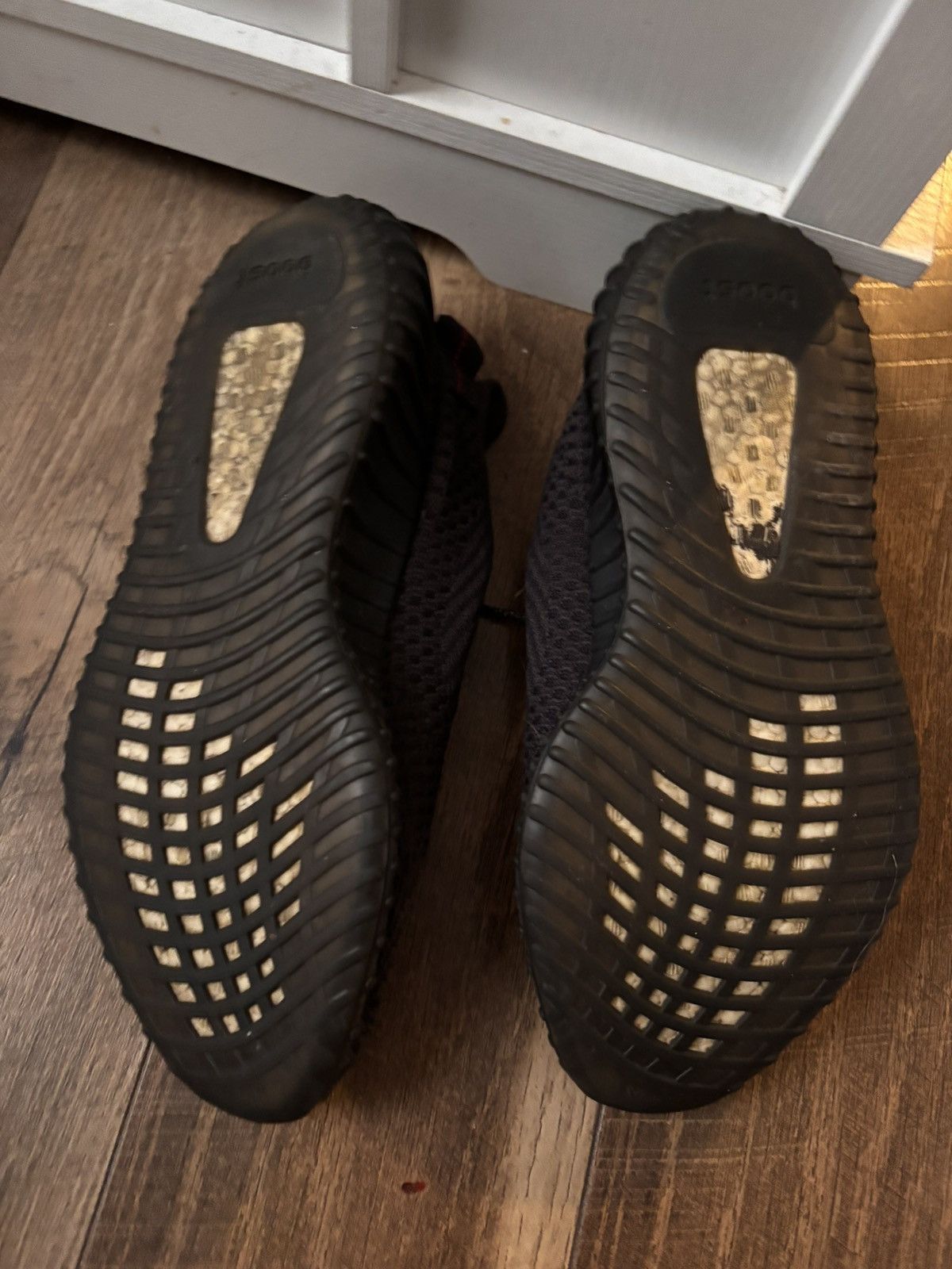 Yeezy Adidas Yeezy Boost 350 V2 Black Static Reflective Size US 11 / EU 44 - 2 Thumbnail