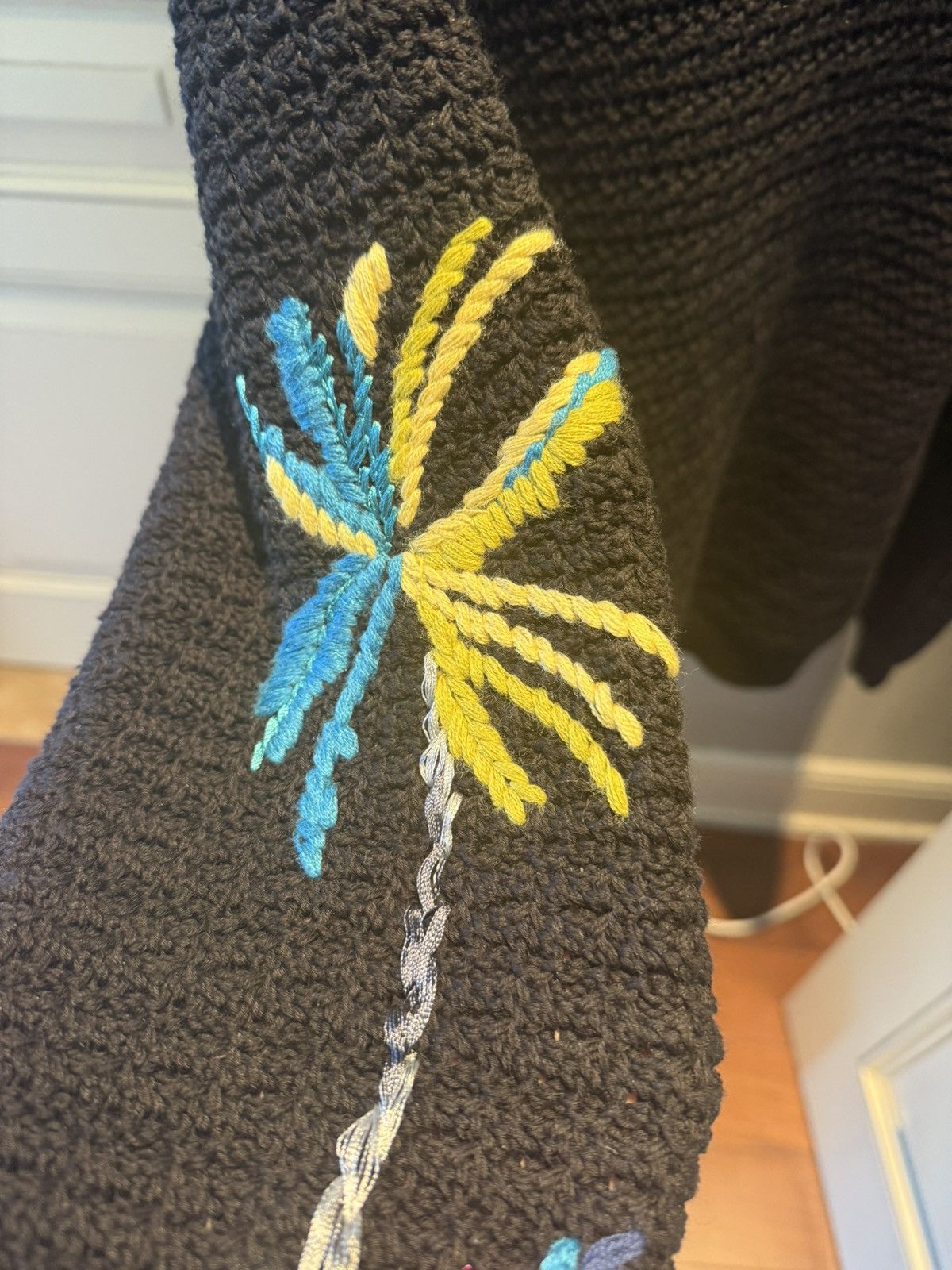 Valentino Multicolored palm tree embroidery jumper size M Size US M / EU 48-50 / 2 - 14 Thumbnail