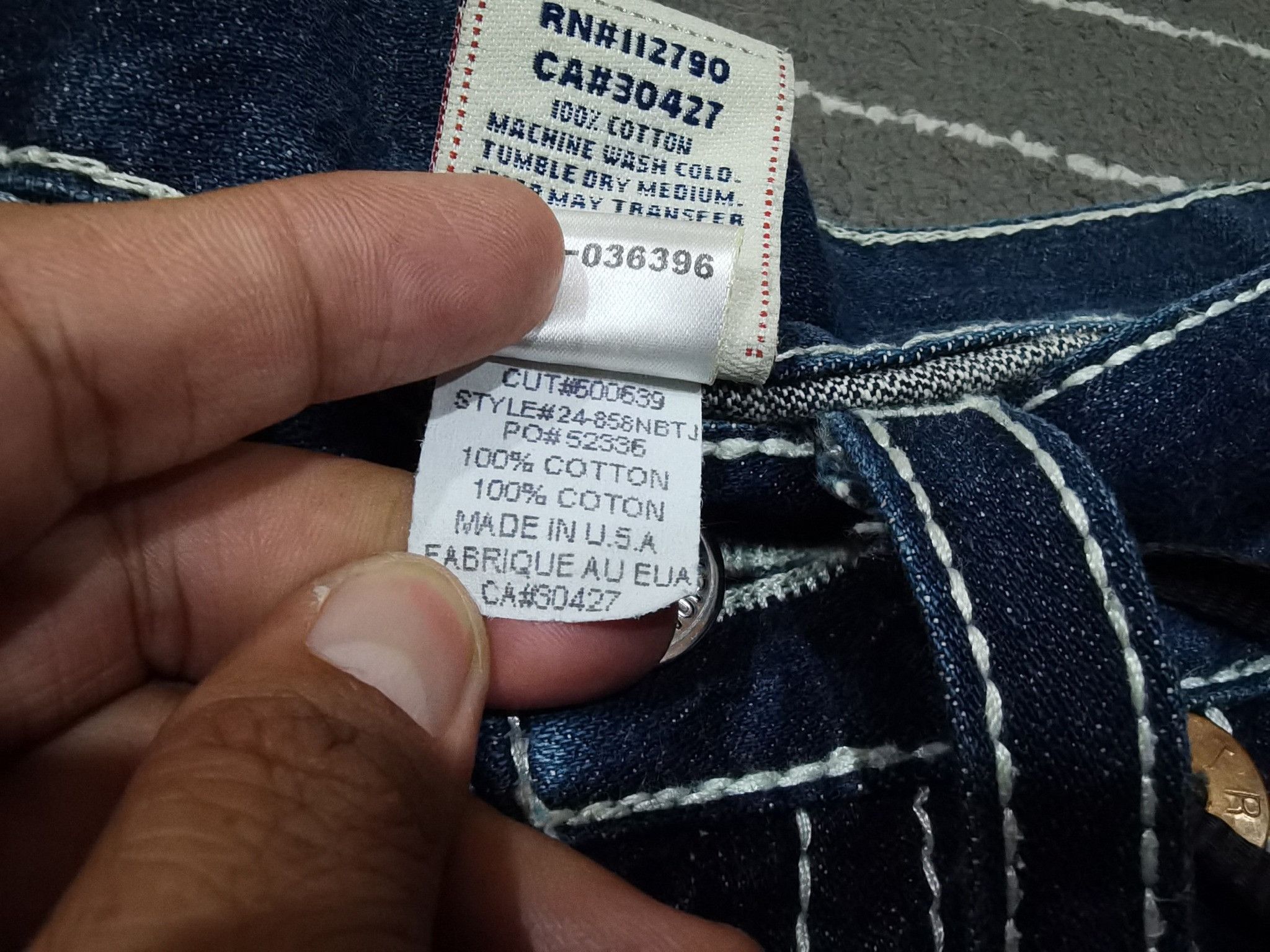 True Religion TRUE RELIGION BILLY BIG T boot cut W35 7041 Size US 35 - 9 Thumbnail