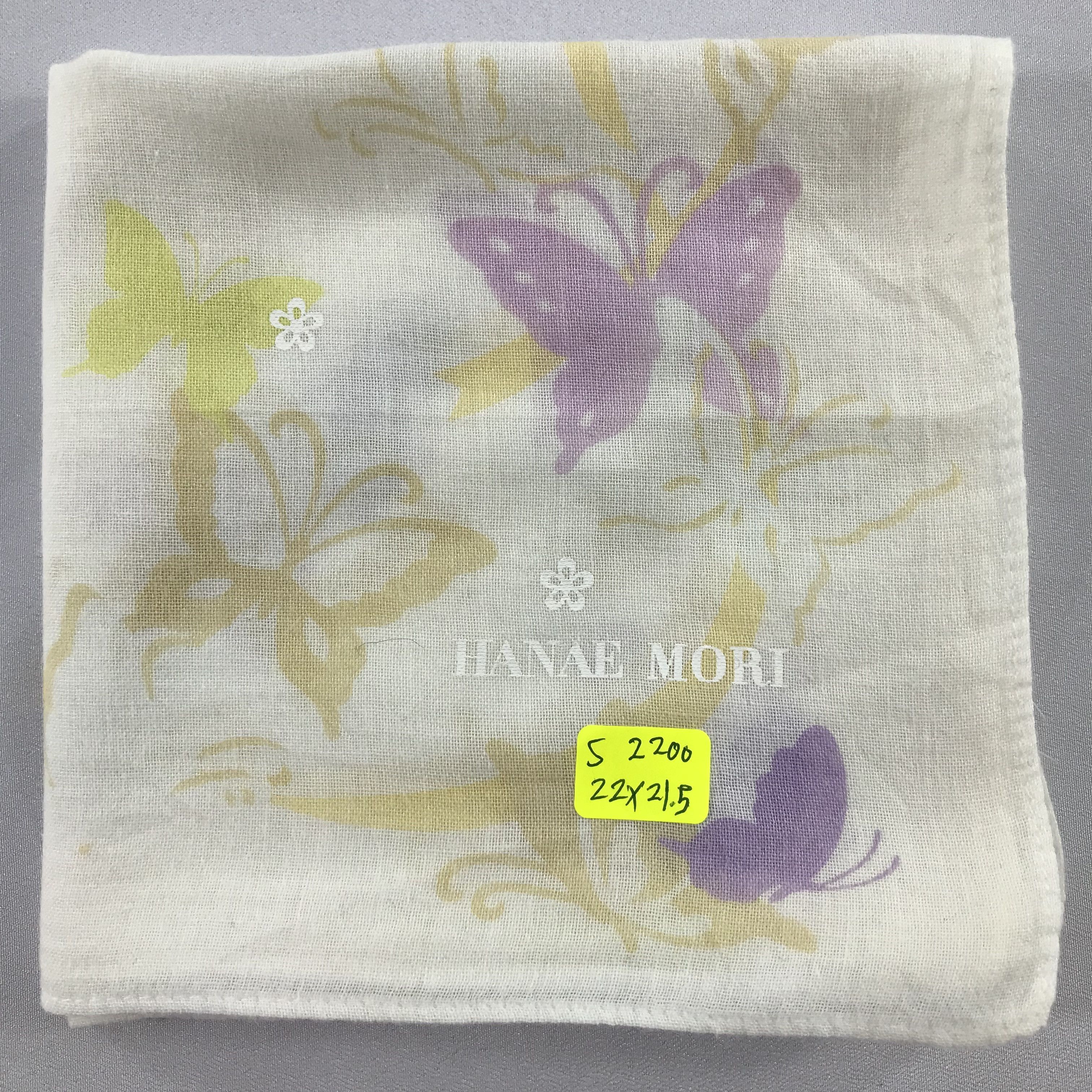 Hanae Mori × Vintage Hanae Mori Bandana / Handkerchief / Neckerchief - S2200 Size ONE SIZE - 6 Thumbnail