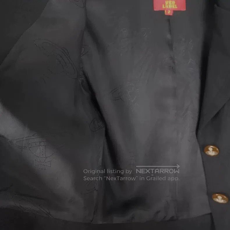 Vivienne Westwood Vivienne Westwood Heart Collar Blazer Jacket Top Size M / US 6-8 / IT 42-44 - 7 Thumbnail