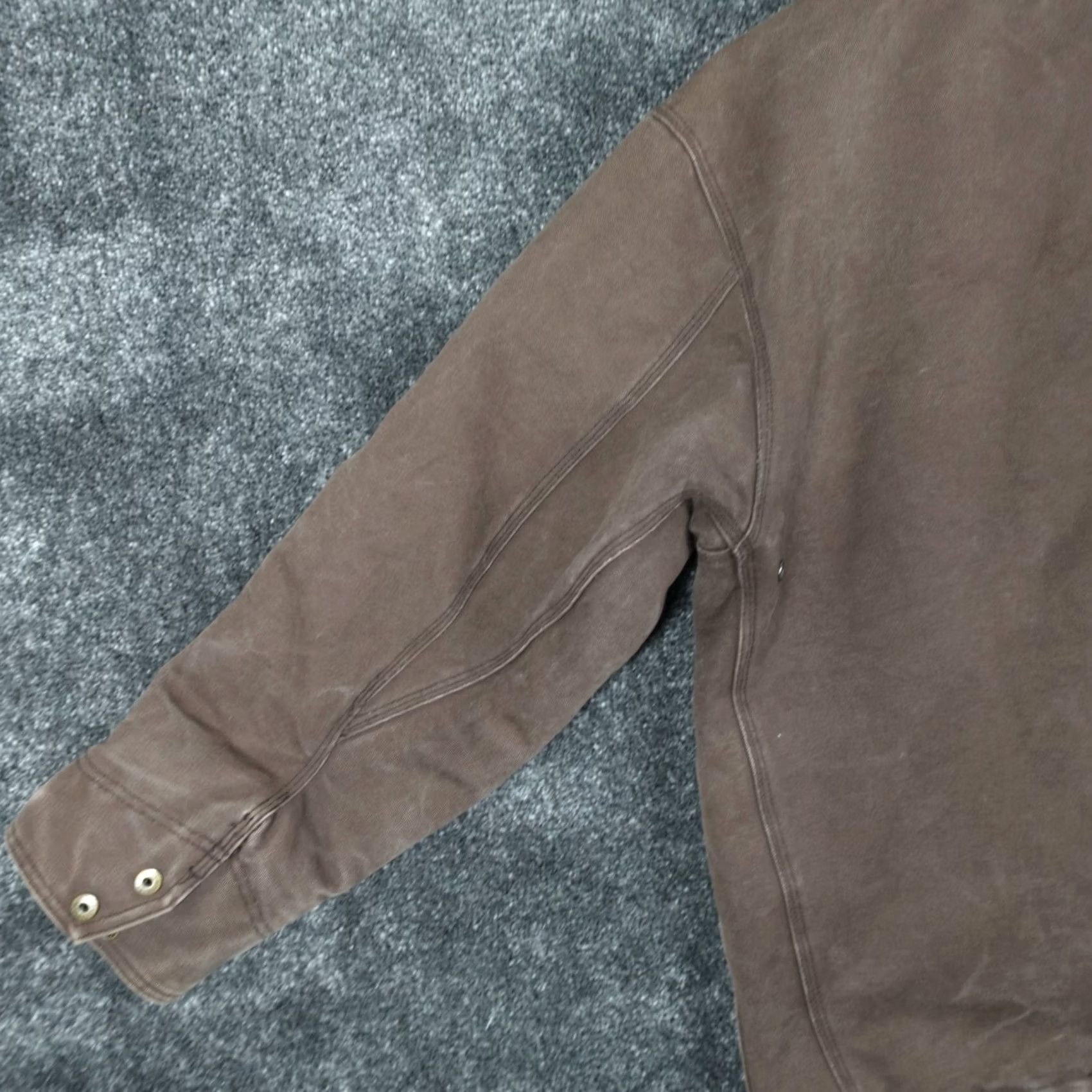 Schott Schott NYC Jacket Mens Small Brown Cotton Heavy Chore Utility Pockets Workwear Size US S / EU 44-46 / 1 - 6 Thumbnail