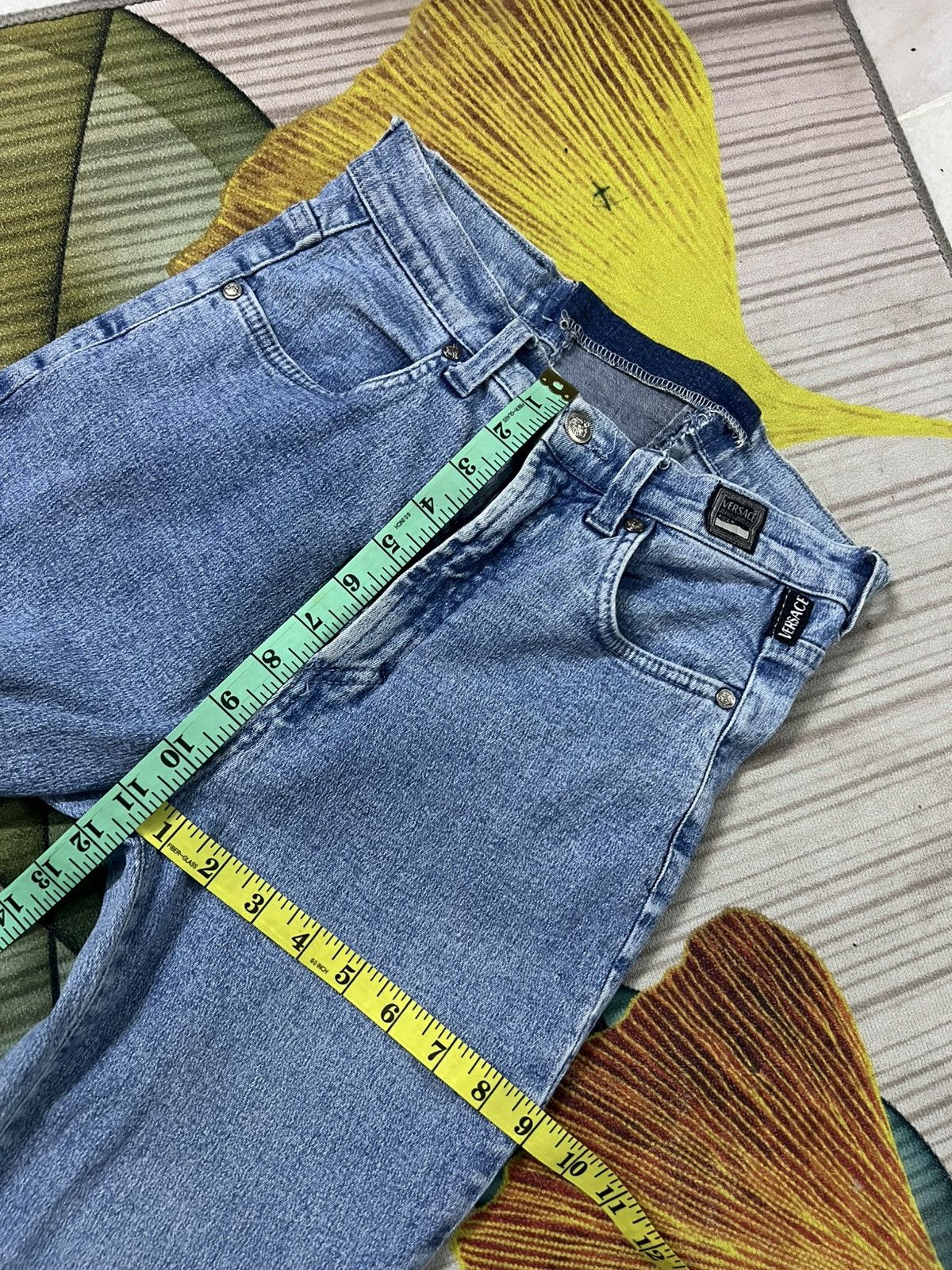 Versace Jeans Couture 💥Versace Jean Couture Faded Jean Size 26" / US 2 / IT 38 - 5 Thumbnail