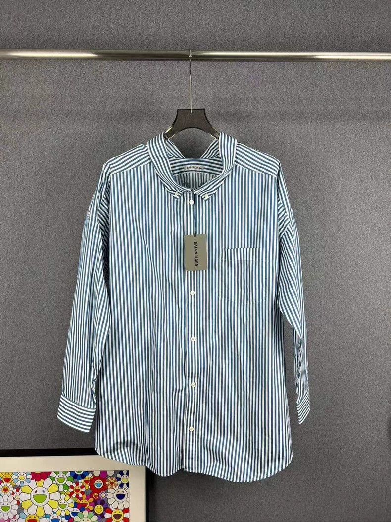 Balenciaga Balenciaga size 36 Back Letter Shirt Size US M / EU 48-50 / 2 - 2 Thumbnail