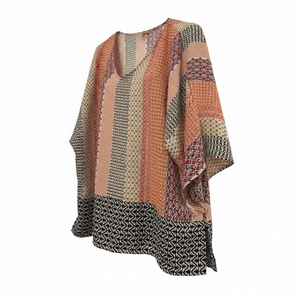 Forever 21 Forever 21 Women’s Boho Tunic Top Size Medium Multicolor Size M / US 6-8 / IT 42-44 - 1 Thumbnail