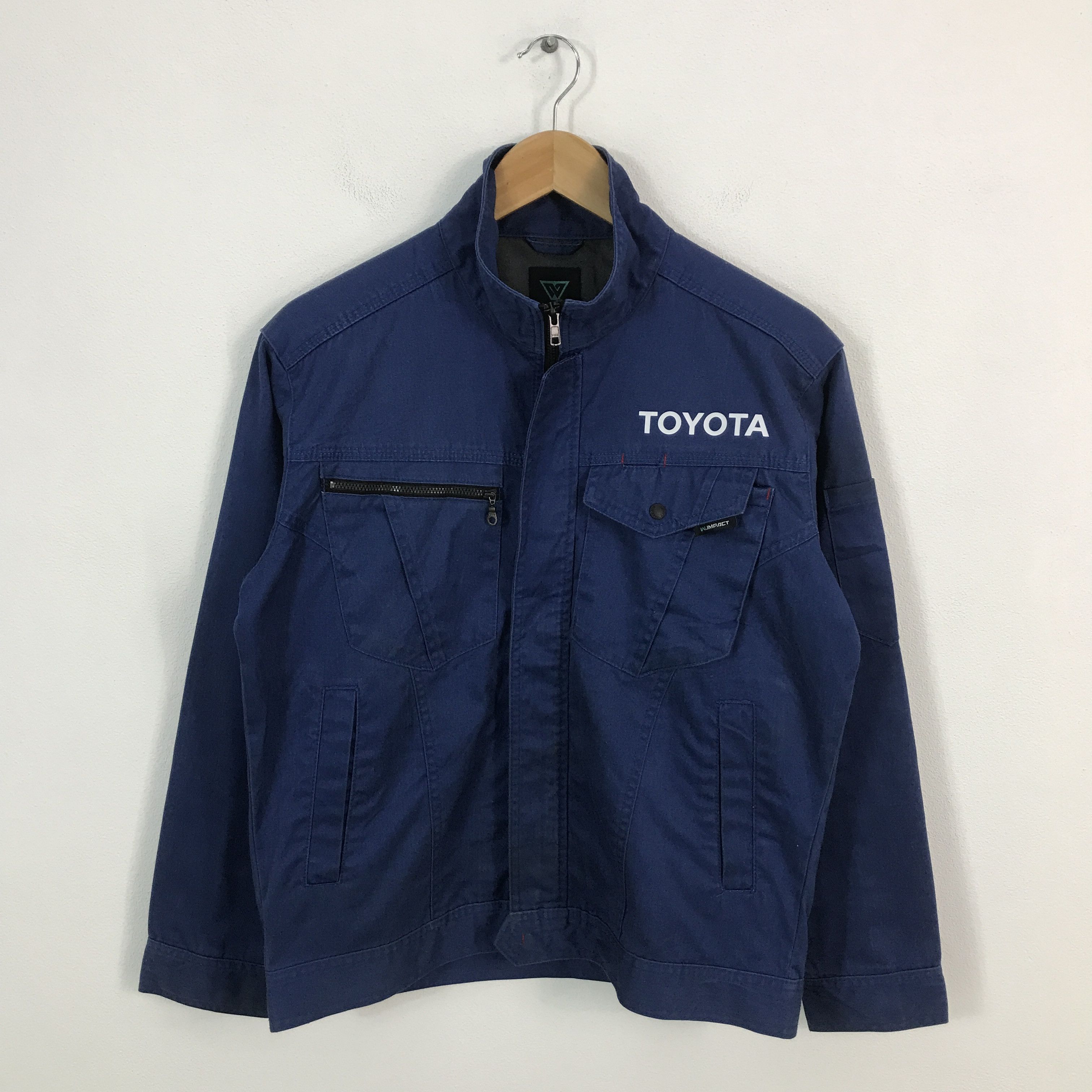 Japanese Brand toyota racing blue uniform custom jacket Size US L / EU 52-54 / 3 - 2 Thumbnail