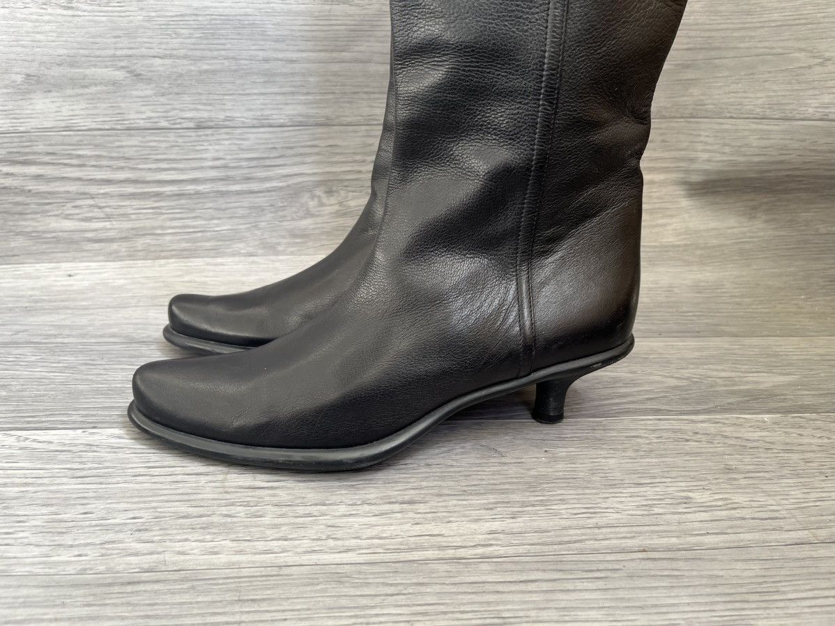 Miu Miu Miu Miu x Prada pointed toe long riding kitten heel boots Size US 6 / IT 36 - 5 Thumbnail
