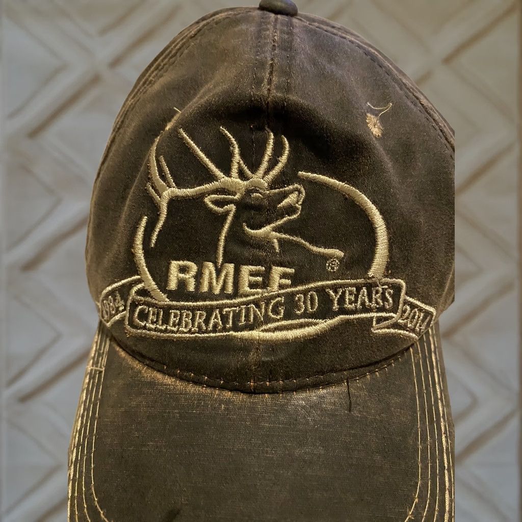 Vintage VINTAGE Rocky Mountain Elk Foundation Hat Celebrating 30 Years Size ONE SIZE - 1 Thumbnail