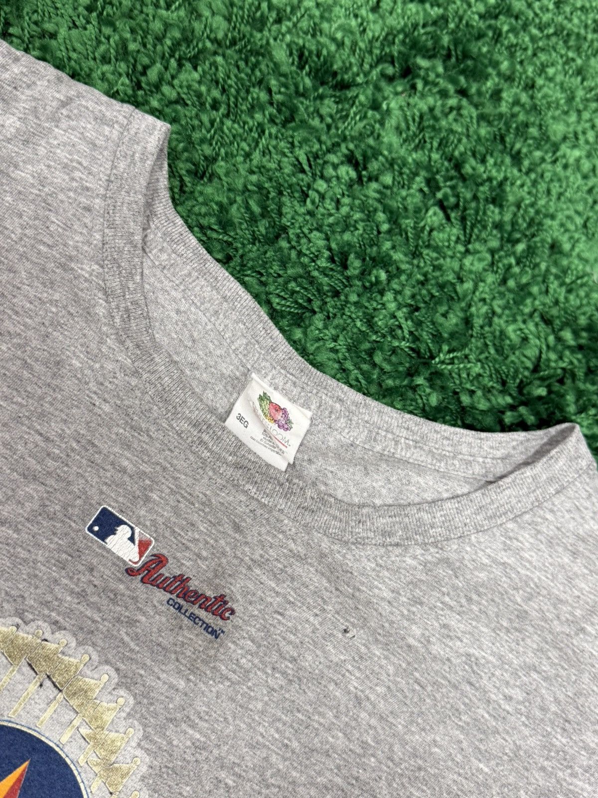 Vintage Vintage 3XL Astros World Series Tee Grey XXXL MLB Baseball Size US XXL / EU 58 / 5 - 3 Thumbnail