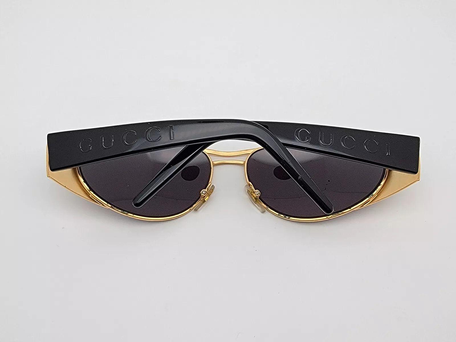 Gucci × Tom Ford × Vintage Gucci Sunglasses Logo Shield Mask Pop Vintage Size ONE SIZE - 8 Thumbnail