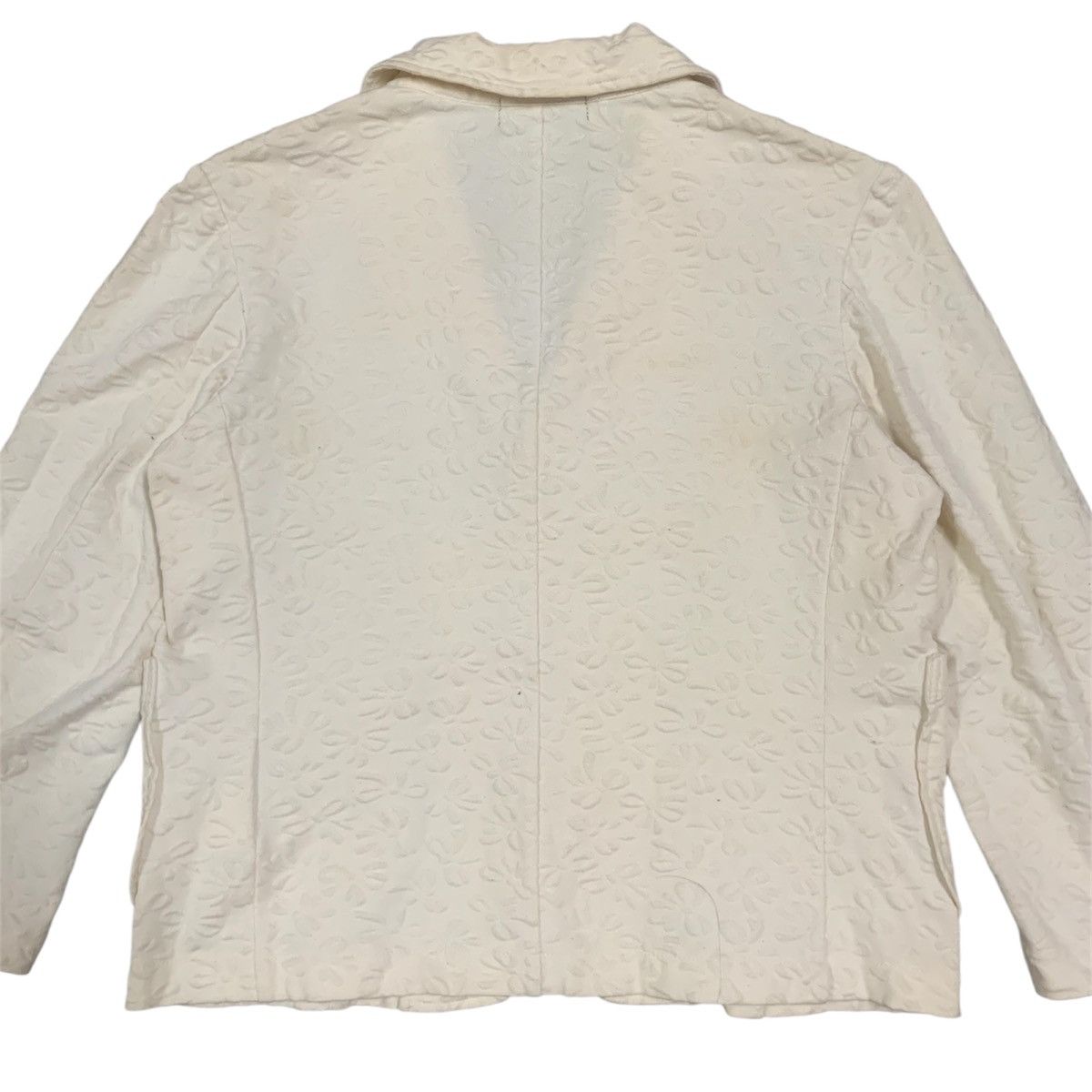 Comme des Garcons AD2008 Embossed Floral Jacket Size ONE SIZE - 7 Thumbnail
