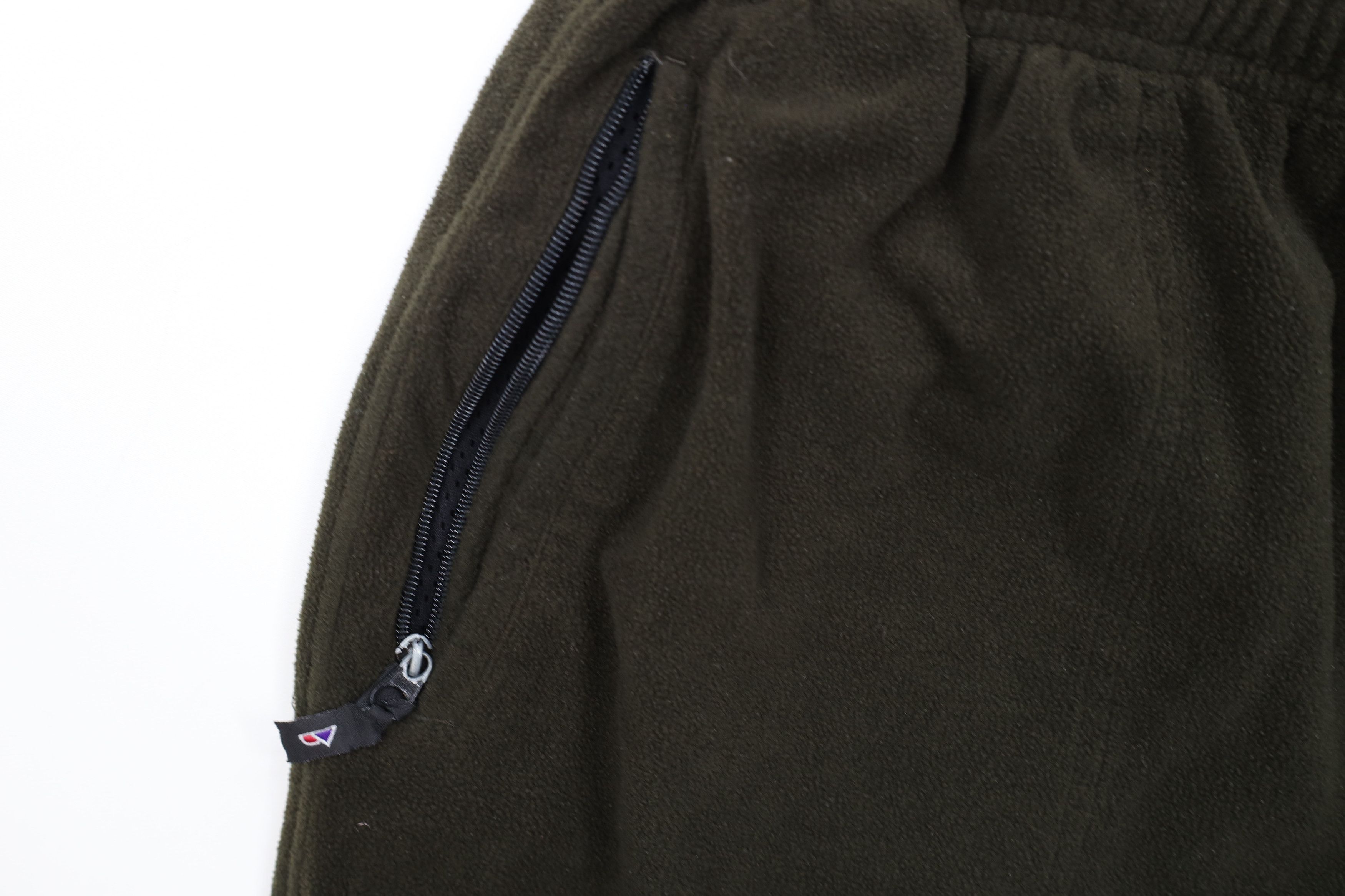 Vintage Vintage 90s Streetwear Fleece Sweatpants Joggers Green Size US 34 / EU 50 - 6 Thumbnail