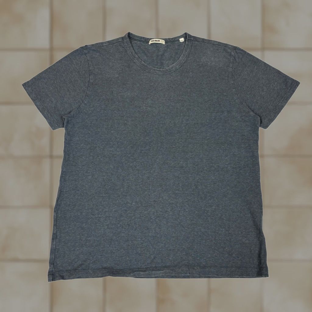 Buck Mason BUCK MASON Shirt Men's L Gray Classic Straight Hem Hemp Cotton Quiet Luxury Size US L / EU 52-54 / 3 - 1 Thumbnail