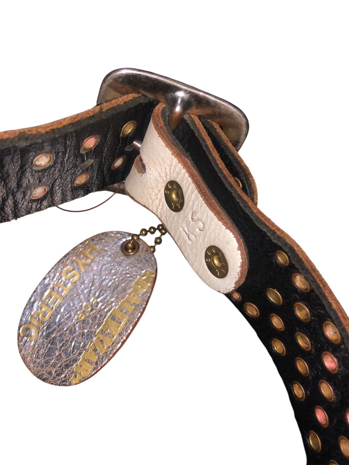Hysteric Glamour × Vintage Hysteric Glamour x Balthazar Leather Belt Size ONE SIZE - 7 Thumbnail