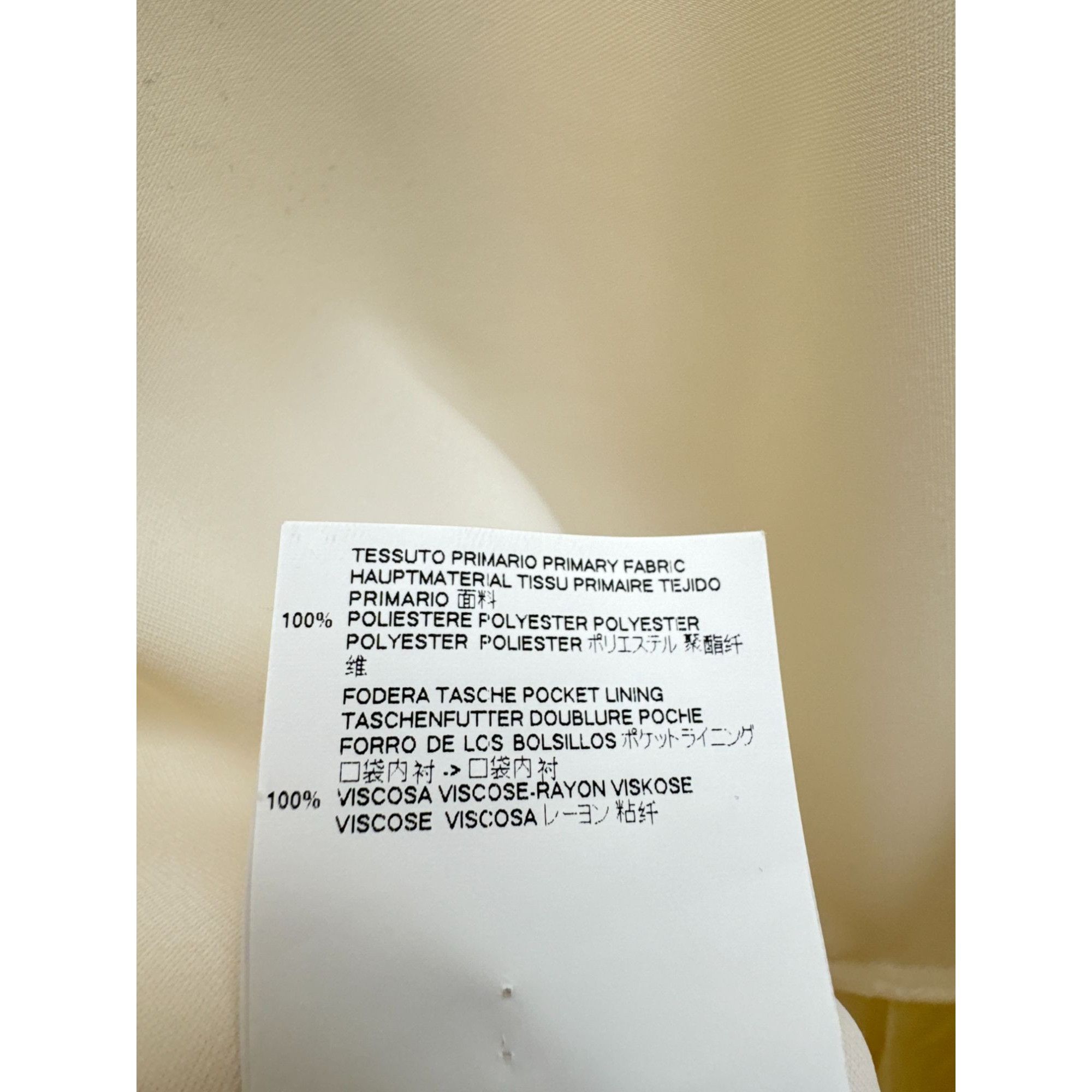 Maison Margiela Maison Margiela Cream Wide Overall Line 6 Size 40 / M Size 28" / US 6 / IT 42 - 8 Thumbnail