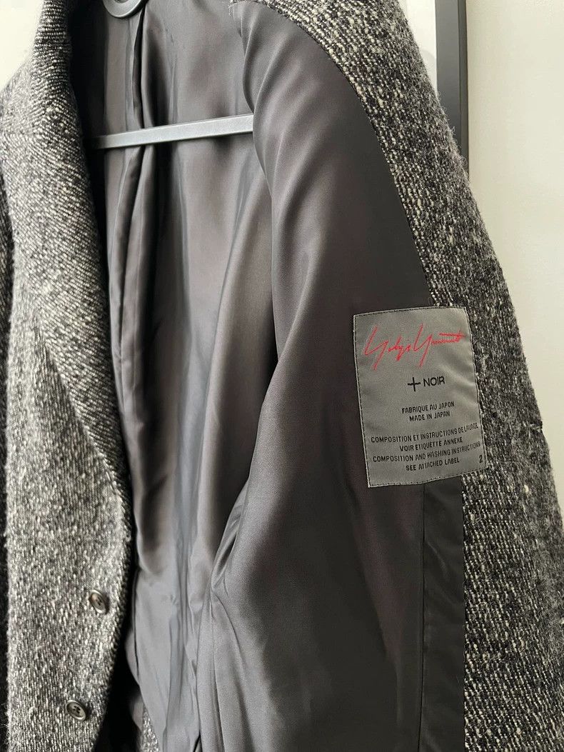 Yohji Yamamoto yohji Yamamoto Silk Mixed Long Sleeve Tapered Jacket Size US M / EU 48-50 / 2 - 5 Thumbnail