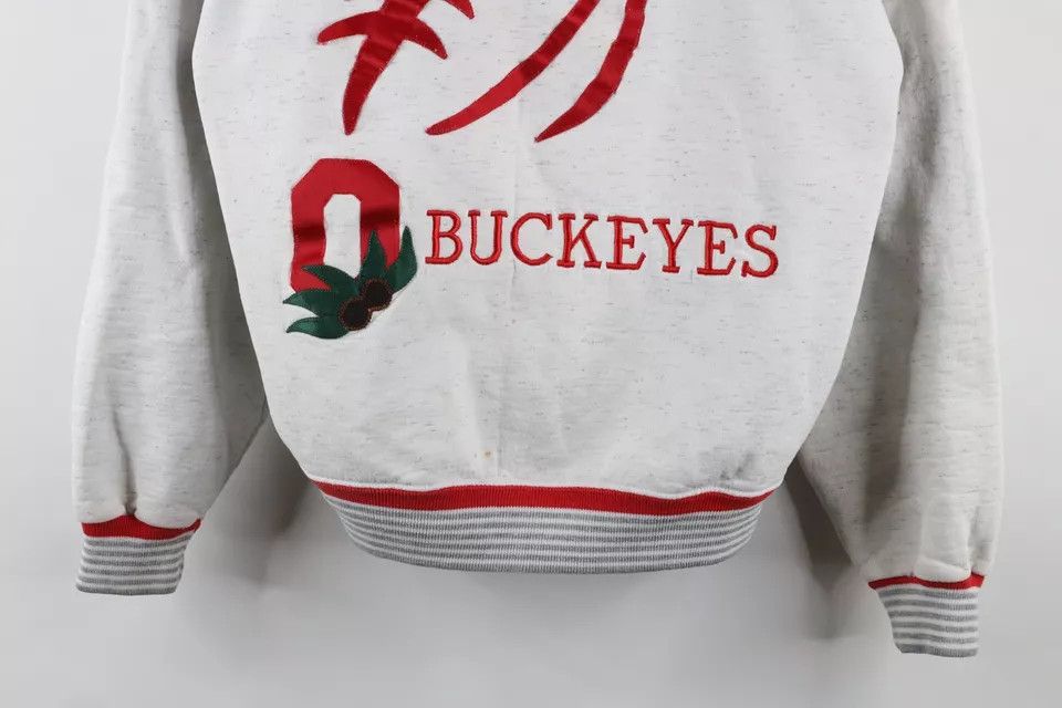 Vintage Vintage 90s Ohio State University Football Sweatshirt USA Size M / US 6-8 / IT 42-44 - 3 Thumbnail