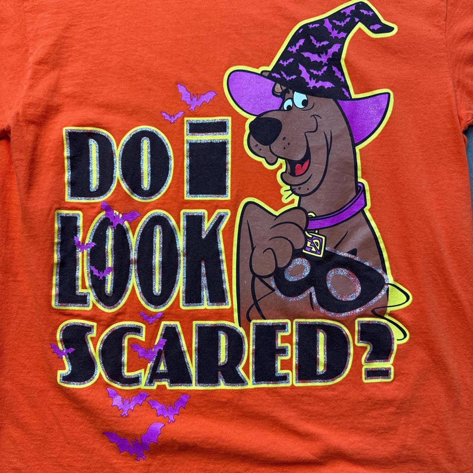 Other Scooby-Doo Cartoon Network Y2k "Do I Look Scared?" T-Shirt Size US XL / EU 56 / 4 - 2 Thumbnail