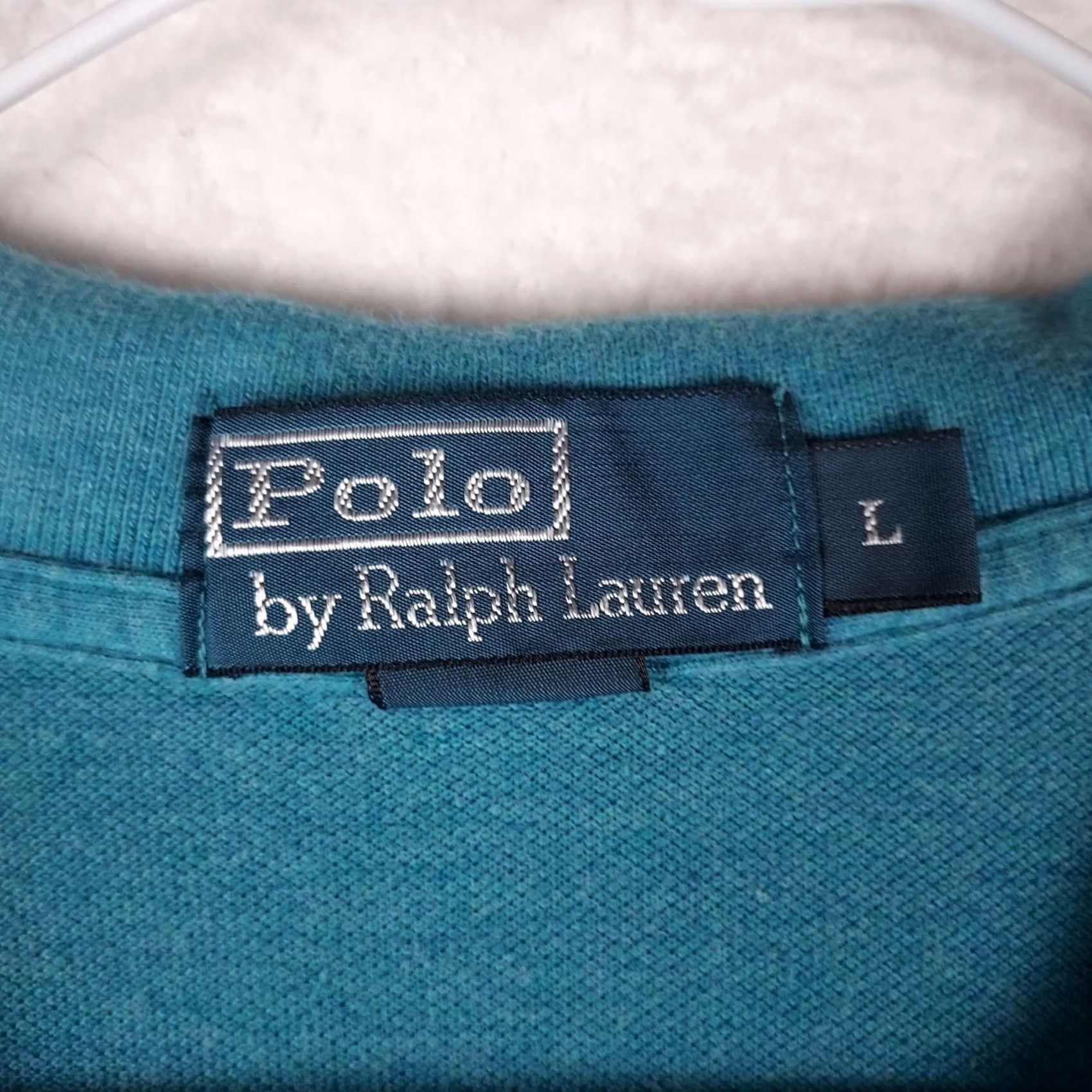 Polo Ralph Lauren Polo Ralph Lauren Polo Shirt Mens L Short Sleeve Blue Green Classic Fit Size US L / EU 52-54 / 3 - 3 Thumbnail