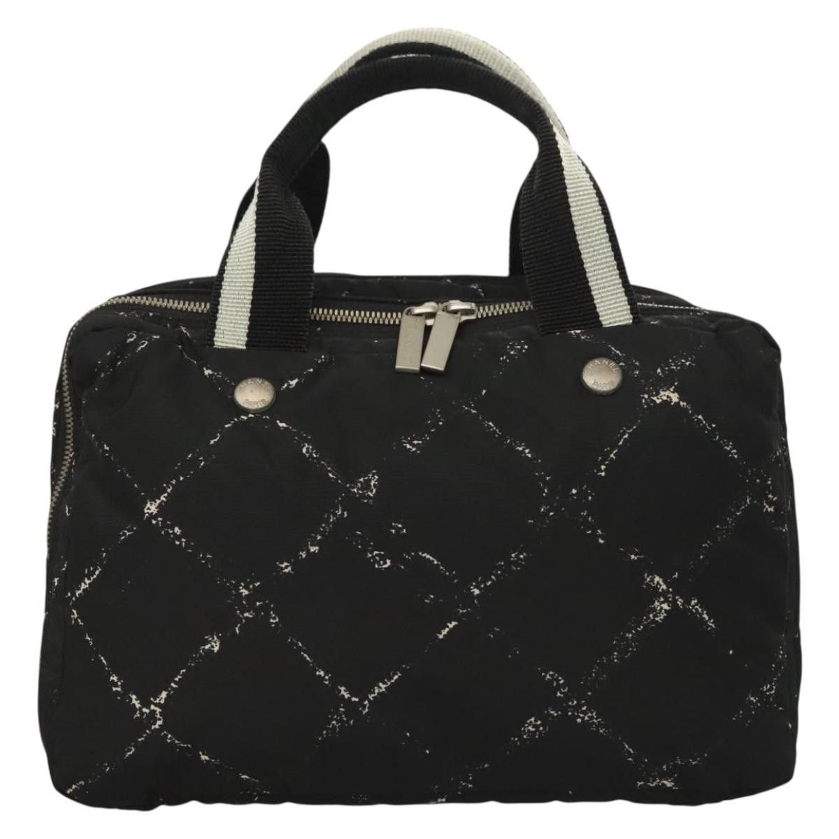 Chanel Chanel Travel Line Boston Bag Printed Nylon Size ONE SIZE - 1 Thumbnail