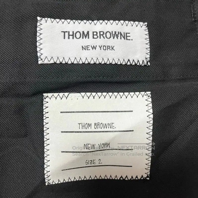Thom Browne Thom Browne Gray Wool Casual Pants for Men . Size US 38 / EU 54 - 4 Thumbnail