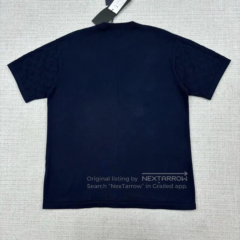Louis Vuitton Louis Vuitton SS25 Solid Crew Neck Rib Embossed Short Slee Size US XL / EU 56 / 4 - 2 Thumbnail