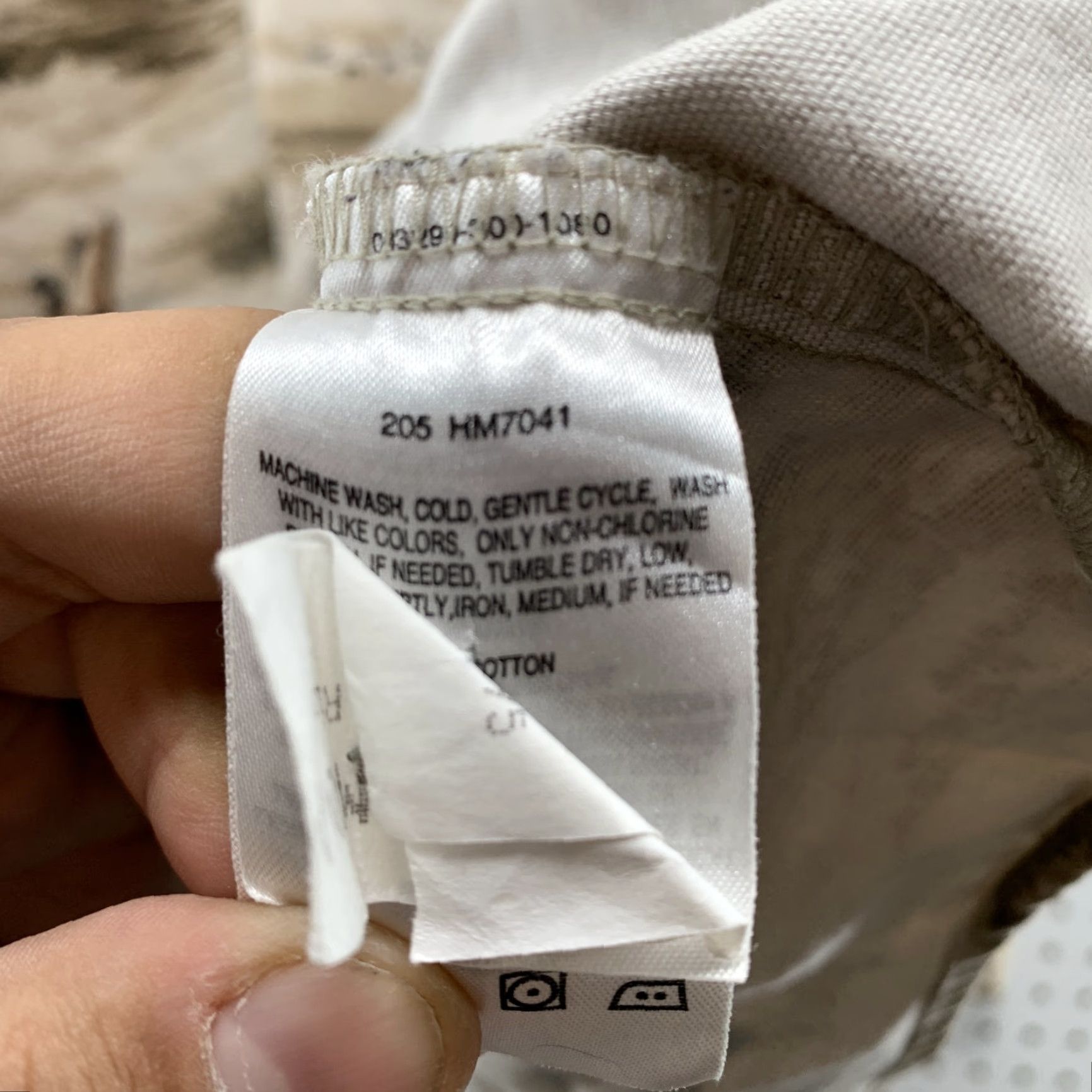 Gloverall Columbia Shirt Mens XL Beige Button-Up Long Sleeve Cotton Outdoor Duck AOP Pockets Size US XL / EU 56 / 4 - 6 Thumbnail