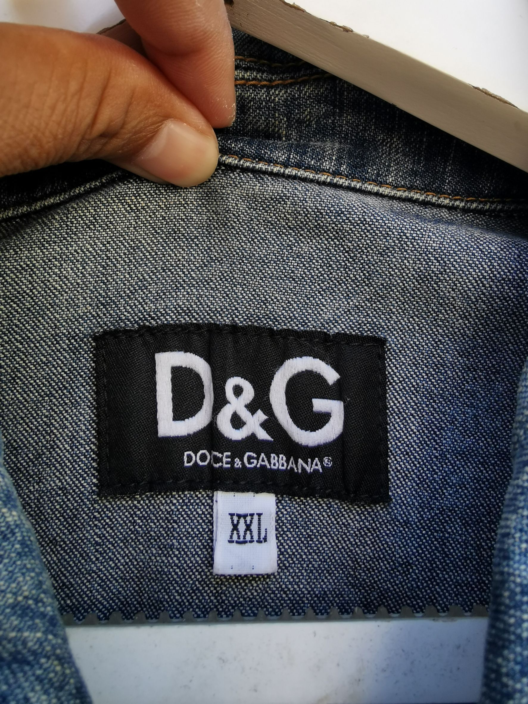 Dolce & Gabbana 🔴Dolce & Gabbana denim jacket🔴 Size US L / EU 52-54 / 3 - 7 Thumbnail