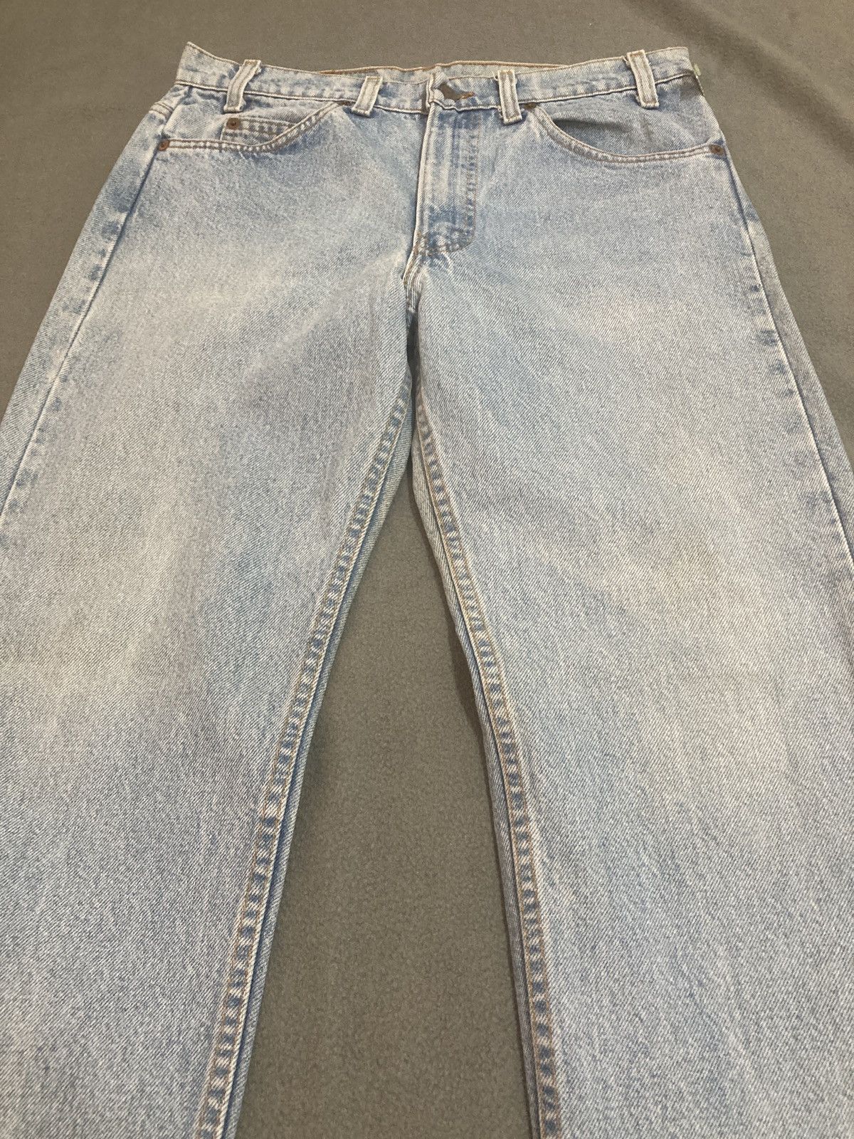Levi's Vintage 80’s/90’s Levis 505 orange tab jeans Made in USA Size US 32 / EU 48 - 2 Thumbnail