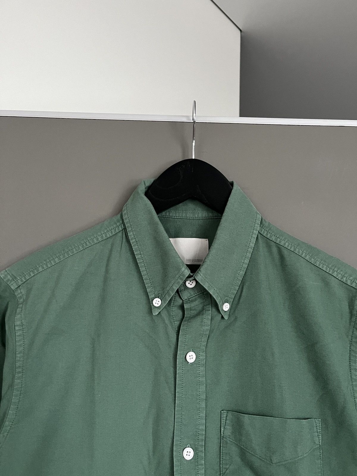 Band Of Outsiders Band of Outsiders Green Shirt Made in USA Size US S / EU 44-46 / 1 - 2 Thumbnail