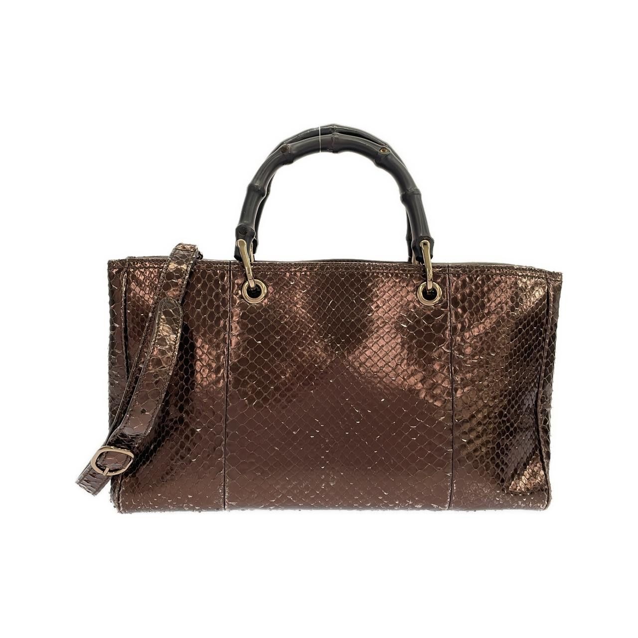 Gucci Gucci Gucci Python Shoulder Bag Others Crossbody Bag 323660 DUTY FREE for USA Size ONE SIZE - 1 Thumbnail