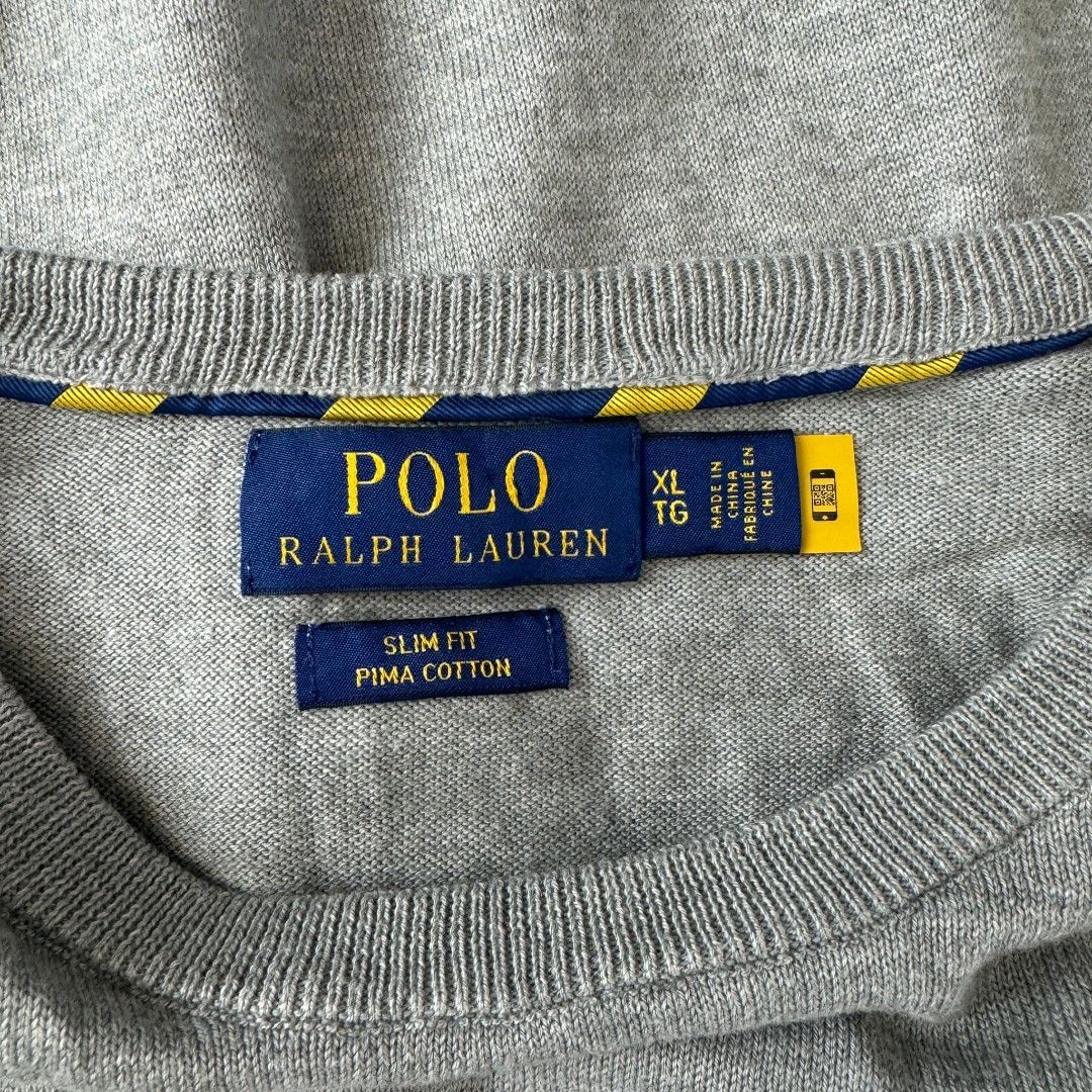 Polo Ralph Lauren Slim Fit Pima Cotton Sweater Size US XL / EU 56 / 4 - 3 Thumbnail