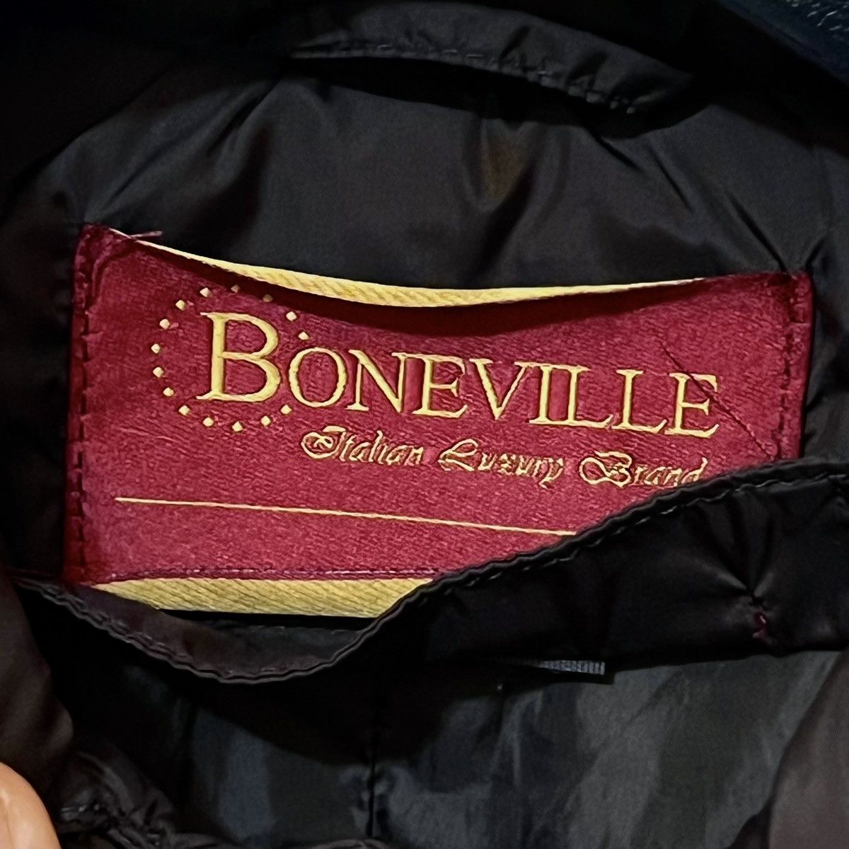 Boneville × Massimo Osti × Stone Island Vintage Boneville Massimo Osti Down Bomber Jacket Size US L / EU 52-54 / 3 - 3 Thumbnail