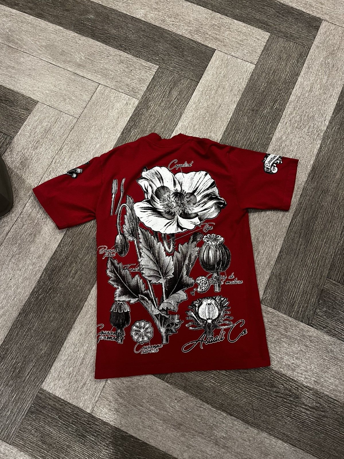 Asaali Asaali Red Opioid T-Shirt Size US S / EU 44-46 / 1 - 3 Thumbnail