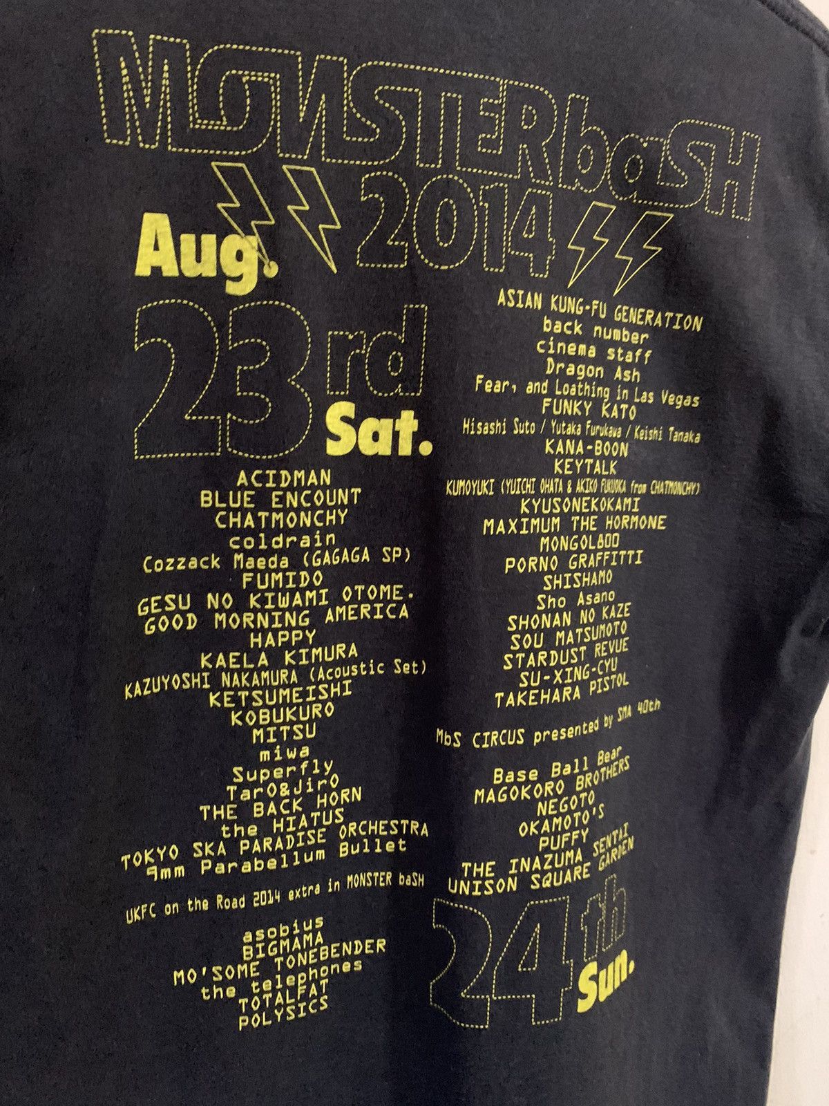 Band Tees Montersbash 2014 Punk Rock Japan Band Tour Size US M / EU 48-50 / 2 - 6 Thumbnail