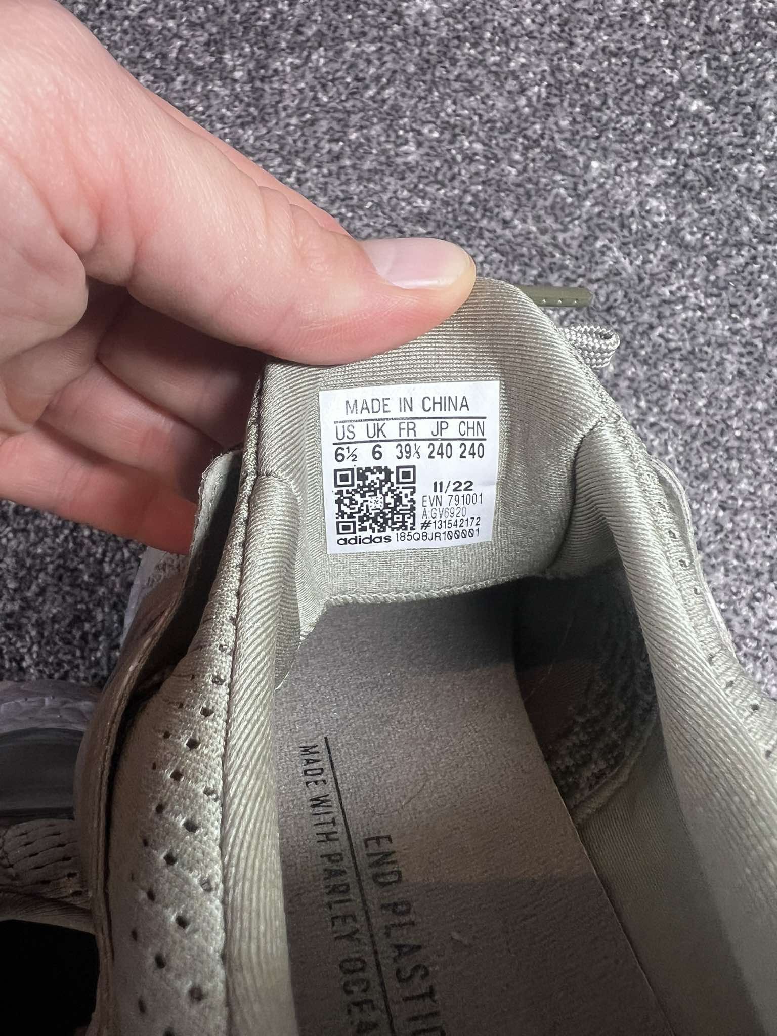 Adidas adidas Ultraboost 1.0 Spikeless Golf Silver Pebble olive Size US 8.5 / IT 38.5 - 3 Thumbnail
