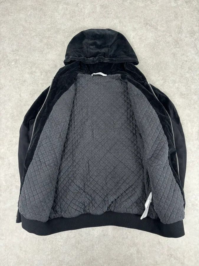 Givenchy 2010s Givenchy Black Premium Velvet Hybrid Hooded Jacket Size US M / EU 48-50 / 2 - 7 Thumbnail